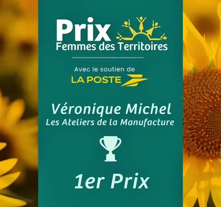 Prix Femmes des Territoires 2025 : Véronique Michel remporte le 1er prix national